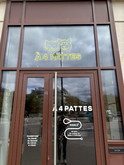 À 4 Pattes Animalerie à Paris 19